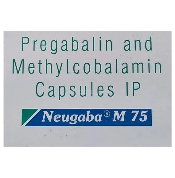 neugaba m 75 capsule 15's